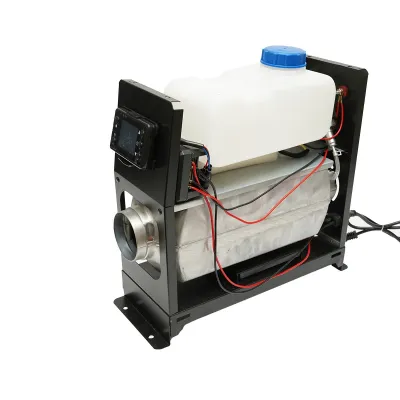 Incalzitor stationar sirocou silentios 12/24-220V, 5kW, display LCD, cu telecomanda si bujie Kyocera THOR - imagine 8