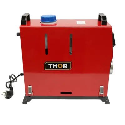 Incalzitor stationar sirocou silentios 12/24-220V, 5kW, display LCD, cu telecomanda si bujie Kyocera THOR - imagine 6