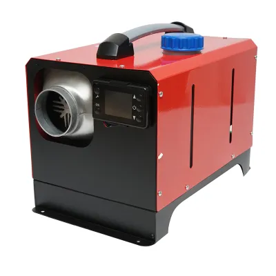 Sirocou, incalzitor stationar silentios portabil 12-24V, 5KW, display LCD, telecomanda si bujie made in Japan Kyocera - imagine 2