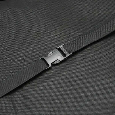 Husa scaun universala 104x45cm negru-gri Breckner Germany - imagine 5