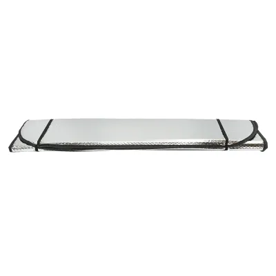 Parasolar parbriz auto 140x70cm folie de aluminiu si ventuze de fixare Breckner Germany - imagine 2