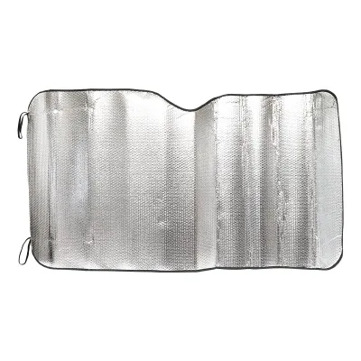 Parasolar parbriz auto 140x70cm folie de aluminiu si ventuze de fixare Breckner Germany - imagine 3