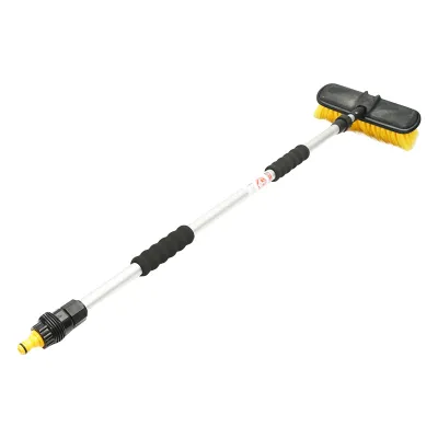 Perie cu maner telescopic din aluminiu pentru spalat auto si curatat zapada 104-166cm Breckner Germany - imagine 4