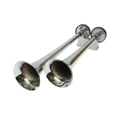 Claxon 2 trompete cu pompa 24V si accesorii montaj Breckner Germany