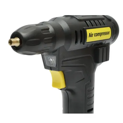 Compresor aer auto umflat roti portabil digital 12V/120W, 150 PSI, iluminare LED, baterie Li-ion 2000mAh Breckner Germany - imagine 7