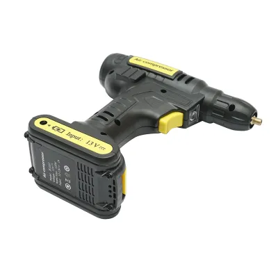 Compresor aer auto umflat roti portabil digital 12V/120W, 150 PSI, iluminare LED, baterie Li-ion 2000mAh Breckner Germany - imagine 10