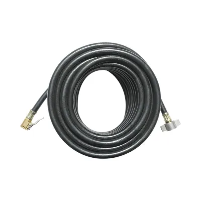 Furtun aer compresor L = 12 m cu capete de legatura pentru umflat roti - imagine 2