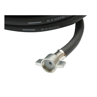 Furtun aer compresor L=15 m cu capete de legatura pentru umflat roti - imagine 4