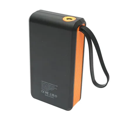 Robot pornire si compresor aer smart 80W 150 PSI, afisaj digital LED, baterie litiu 8000 mAh, baterie externa, lanterna LED, port USB/USB-C, accesorii incluse - imagine 8