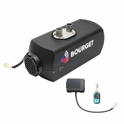 Incalzitor stationar sirocou 12-24V, 5KW cu display LCD si telecomanda Bourget