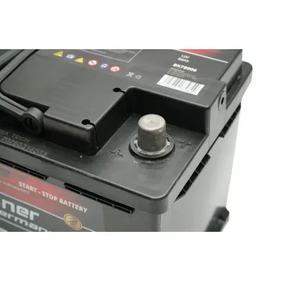 Baterie auto AGM start-stop 12V, 80Ah, 950A la pornire 315x175x195mm Breckner Germany - imagine 7