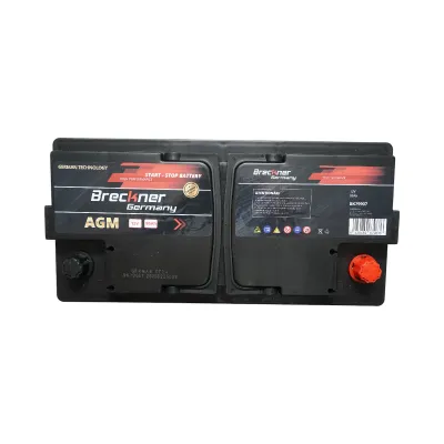 Baterie auto AGM start-stop 12V, 95Ah, 1000A la pornire 350x175x195mm Breckner Germany - imagine 3