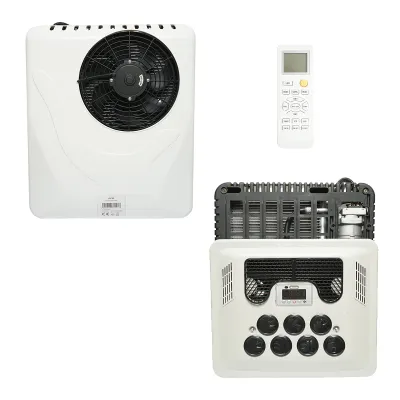 Clima stationara utilaje industriale AC universala 24V, 2300W, 7850 BTU cu telecomanda
