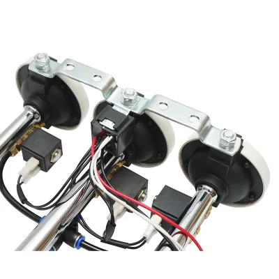 Claxon 3 trompete 24V pentru compresor de aer - imagine 6