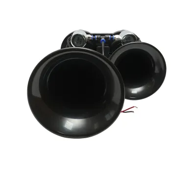 Claxon 2 trompete 12V/24V pentru compresor de aer - imagine 4