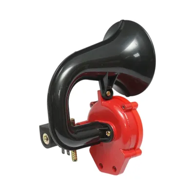 Claxon pneumatic 24V tip goarna pentru compresor de aer - imagine 2