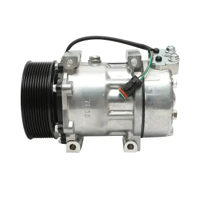 Compresor clima AC Scania cod OEM 10570608, 10573125, 1531196, 1888032 - imagine 2