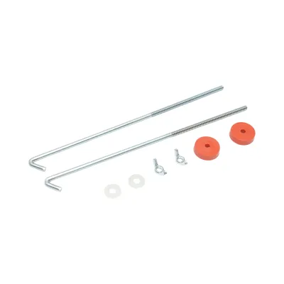 Kit fixare baterie auto cu tije filetate 254mm - imagine 3