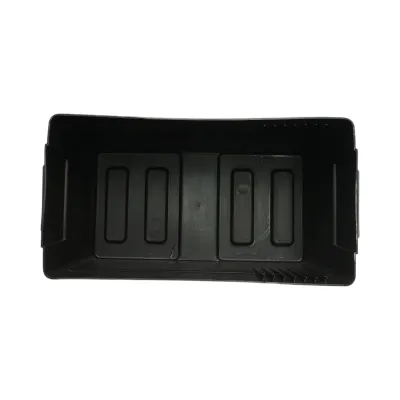 Cutie baterie auto 12V cu voltmetru DC 6-30V, intrerupator alimentare 100A, priza bricheta, afisaj LCD, 2xUSB 350x180x200mm - imagine 12