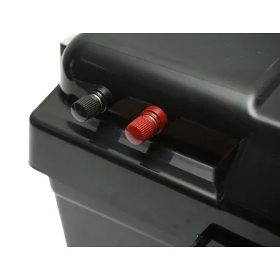 Cutie baterie auto 12V cu voltmetru DC 6-30V, intrerupator alimentare 100A, priza bricheta, afisaj LCD, 2xUSB 350x180x200mm - imagine 10