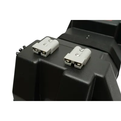 Cutie baterie auto 12V cu voltmetru DC 6-36V, afisaj LCD, intrerupator cirucit 16A, siguranta 30A, 2 prize bricheta, 2xUSB 340x195x200mm - imagine 12