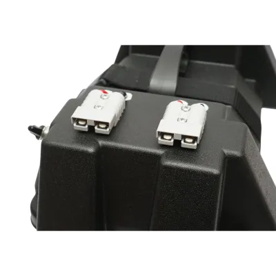 Cutie baterie auto 12V cu voltmetru DC 6-36V, intrerupator cirucit 16A, priza bricheta, afisaj LCD, 2xUSB 340x195x200mm - imagine 13