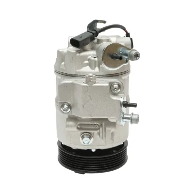 Compresor clima AC Audi A2, Seat Cordoba, Ibiza, Toledo, Skoda Fabia 1.0-2.0L cod OEM 6Q0820803J, 6SEU14C - imagine 6