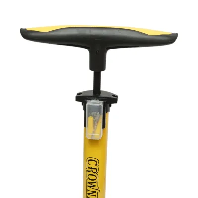 Pompa de mana cu manometru 0-160 PSI 38x600mm Crownman - imagine 4