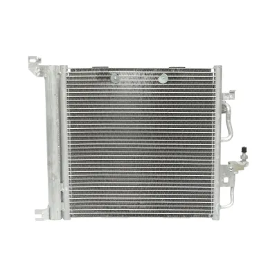 Radiator clima AC Opel Astra H, Zafira 370x370x16mm cod OEM 13129195, 1850099, 93178961, 1924005329 - imagine 2