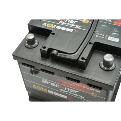Baterie auto AGM start-stop 12V, 50Ah, 680A la pornire 207x175x190mm Breckner Germany - imagine 6