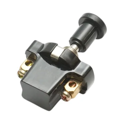 Intrerupator scurt universal 12V/5A pull switch ON/OFF cu piulita prindere metalica - imagine 4
