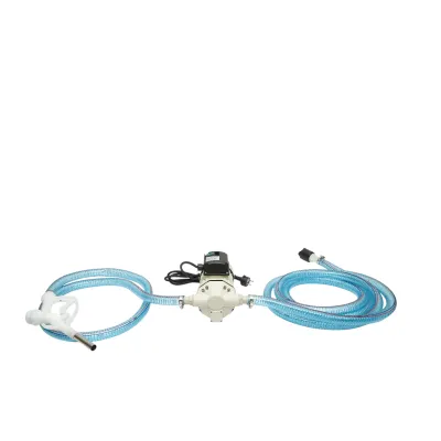 Pompa transfer solutie uree 220V, 330W, debit 40L/min cu furtun si pistol IP55 Breckner Germany