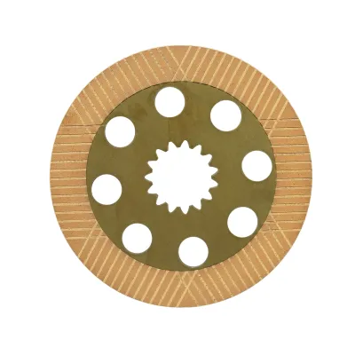 Set discuri frictiune 222x49.5x3.9mm Z=15, placa 240x140x3.8mm pentru JCB 1700B, 214, 215, 216, 217, 3C, 3CX, 3D, 3DX, 4C, 4CN, 4CX OEM 450-10224/450-10226 - imagine 2