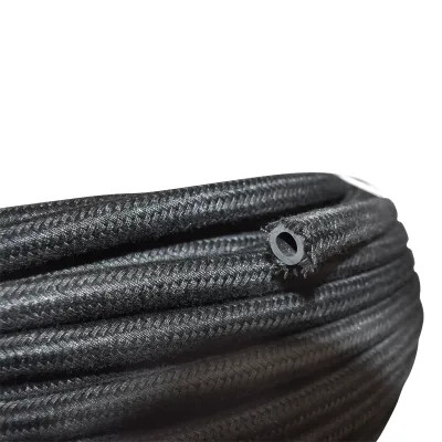 Furtun combustibil 6x11 cu protectie din bumbac rola 30m