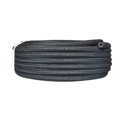 Furtun combustibil 6x11 cu protectie din bumbac rola 30m - imagine 2