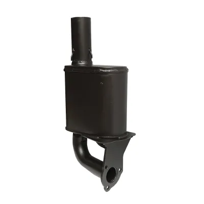 Amortizor toba esapament 240x150mm pentru JCB 3CXS-PC, 4CX-PC, 3CX, 215/3CX 15, 214e/3C 14, 215S/4CX 15, 214/3CX 14-PC, 3CX-T, 4CX, 3CXS OEM 128-H2997 - imagine 2
