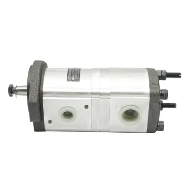 Pompa hidraulica dubla John Deere sens pe stanga RE197623 - imagine 3