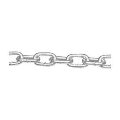 Lant electrogalvanizat 7.9x32.3x30mm DIN5685A 10m/rola tambur plastic - imagine 2