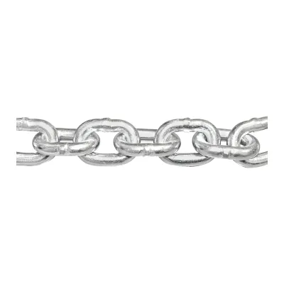 Lant electrogalvanizat DIN766 fi10 10m/rola tambur plastic - imagine 2
