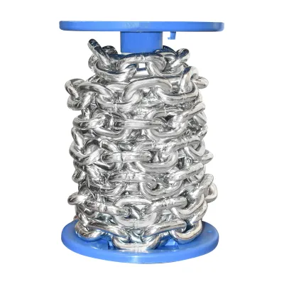 Lant electrogalvanizat DIN766 fi13 5m/rola tambur plastic - imagine 3