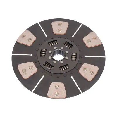 Disc ambreiaj complet cu placute ferodou si arc, 16 caneluri fi 327 D-1010 Breckner Germany - imagine 2