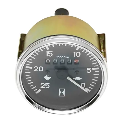 Ceas/Indicator turatie, turometru 85mm universal pentru Massey Ferguson 1666561M92, 1666562M92, 1674637M2, 1674637M92, 1875187M92 - imagine 3