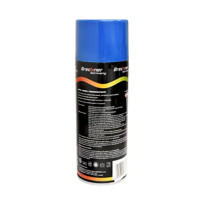 Spray vopsea acrilic termorezistent la 400 grade albastru 450ml Breckner Germany - imagine 2