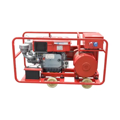 Generator electric 12kW 220/380v, motor diesel ZH1110, generator STC-12kW Konig Traktoren - imagine 4