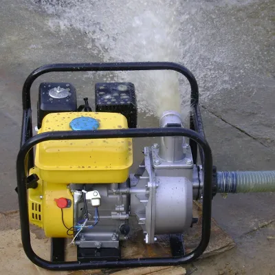 Motopompa WP20 3.2kw 50mm 163cc pentru constructii Huahe - imagine 2