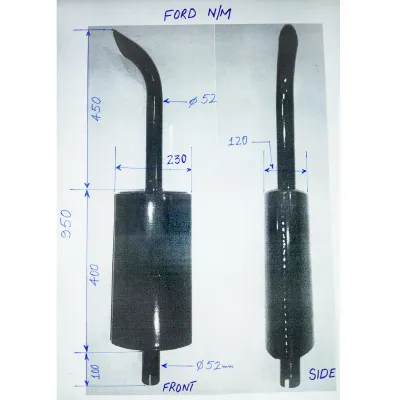 Toba esapament pentru Ford N/M - imagine 2
