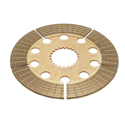 Disc frana cu diametru exterior 225mm, interior 59/53.7mm si 22 caneluri pentru tractor Ford 83956599 - imagine 3