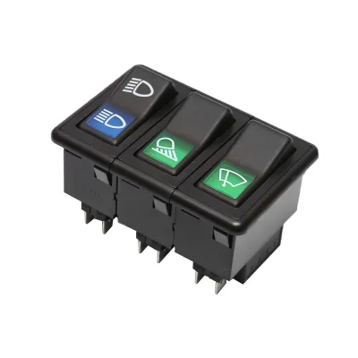 Intrerupator triplu lumini faza pentru John Deere SJ30833 - imagine 2