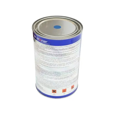 Vopsea auto 1K Albastru Azur metalizat 1L Breckner Germany - imagine 2
