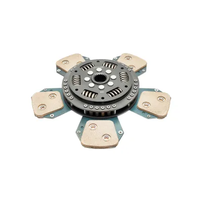 Disc ambreiaj diametru exterior 330mm, interior 1-25.4mm, interior 2-29.5mm, 21 caneluri pentru Massey Ferguson OEM 3613976M91 - imagine 3